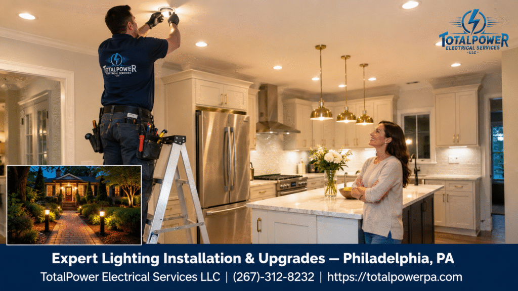 Lighting Installation in Philadelphia PA